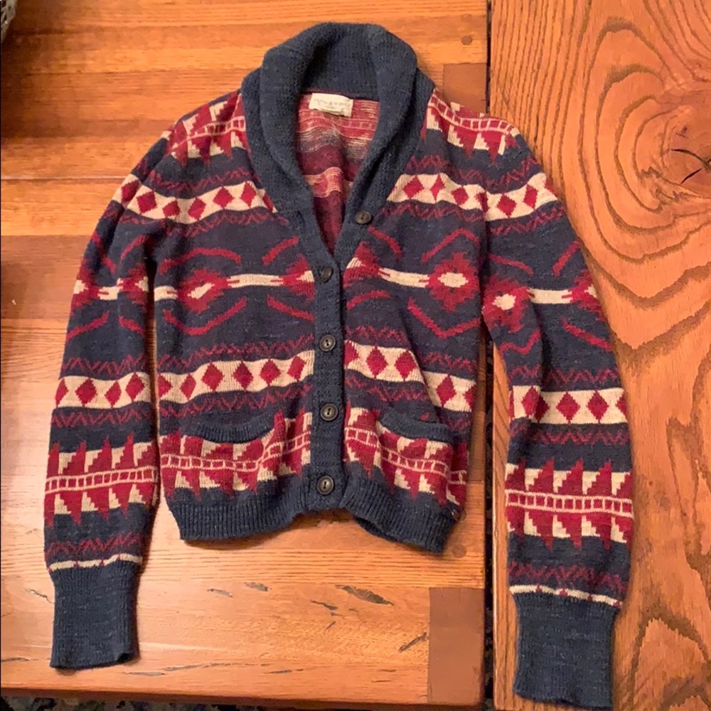 Denim & Supply tribal sweater
